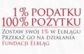 Podziekowanie za 1%